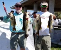 mike Calloway and William Flood with a limit at Okeechobee 3-26-2022